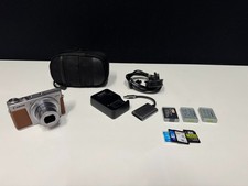 Canon Powershot G9 X Mk ii Compact Digital Camera + Case + Batteries + SD Cards