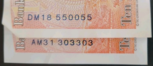 Polymer ten pound note - polymer,