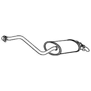 Klarius tail pipe - with, back
