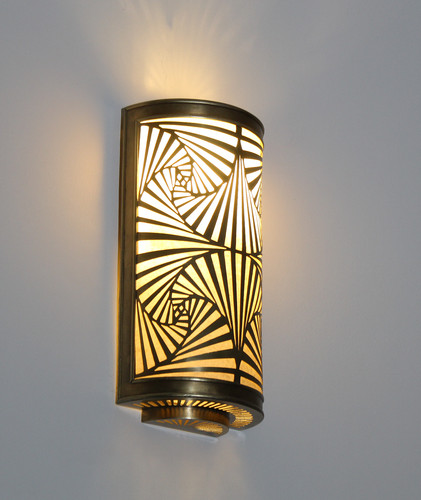 Moroccan brass wall - wall, sconce