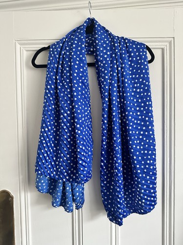 Zara large pleated polkadot