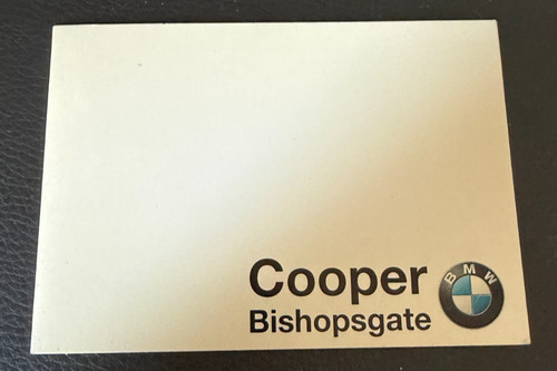 Phonecards 1 cooper - bt,