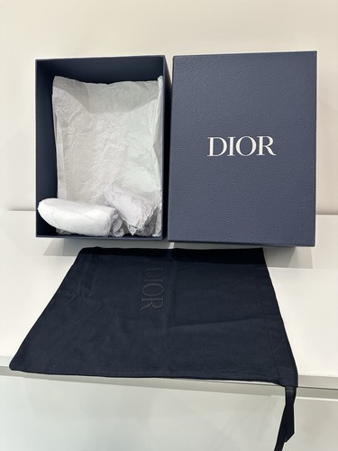 Dior blue shoe box with - blue,