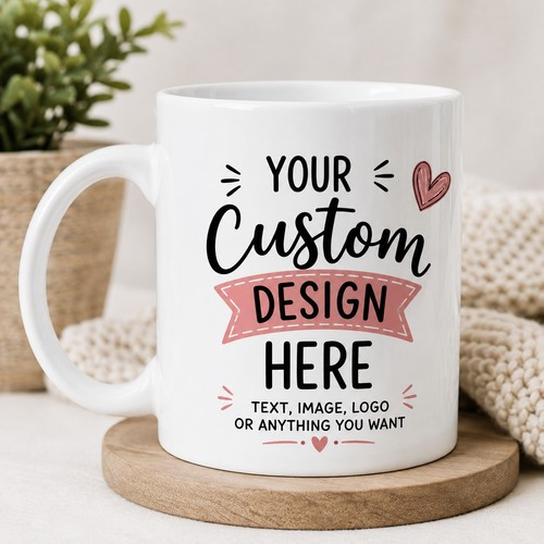 Personalised mug custom - personalised,