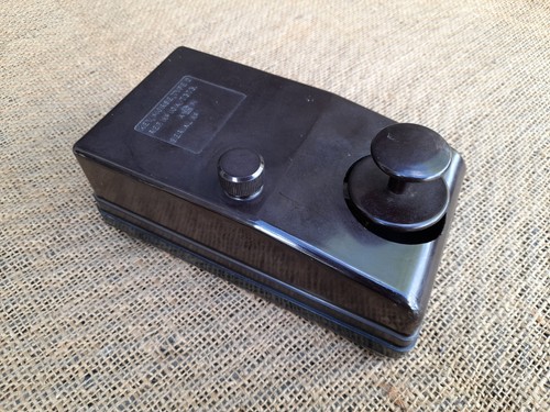 Marconi type morse code - d,
