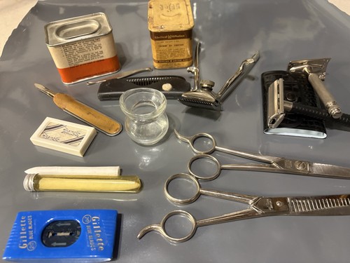 Vintage barber grooming lot - vintage,
