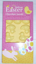 Easter Chocolate Mould Silicone - Rabbit, Chick and Egg 