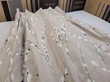 John Lewis MTM W199 x D165cm Romo Mikado Pinch Pleat Curtains RRP £1434