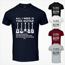 Guitar T Shirt Mens Funny