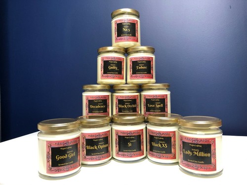 Handmade soy wax - wax, jar