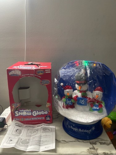 Gemmy airblown inflatable snow - airblown,