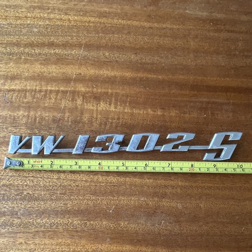 Beetle boot badge 1302 - vw,