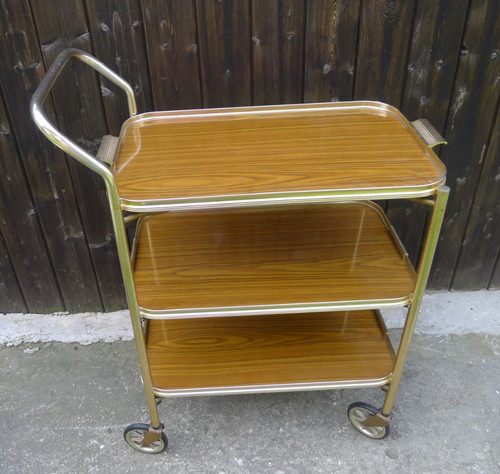 Vintage tier tea - tier, trolley