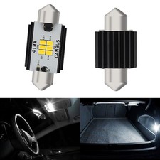 2Pcs Festoon 41mm LED Bulb COB