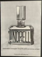 NORELL PERFUME ORIGINAL VINTAGE ADVERT DATED DECEMBER 4, 1975
