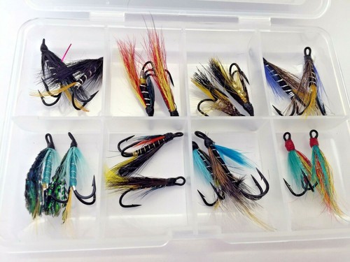 Fly fishing double wet flies - ,