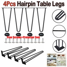 4 x Hairpin Metal Table Small