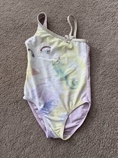 Disney Princess Swim Suit Swimming Costume Age 2-3 Years. Light Pink. Used