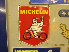 ENAMEL  MICHELIN BICYCLE TYRE