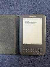 Amazon Kindle keyboard eReader