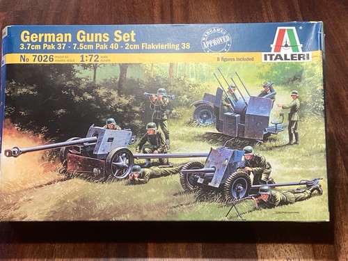 Italeri scale german gun - 1/72,