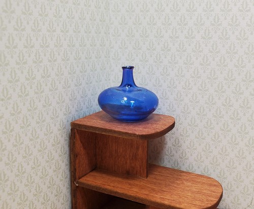 Dollhouse carboy demijohn blue - demijohn,