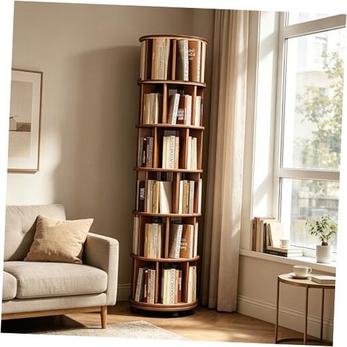 Tier rubberwood rotating - rubberwood,