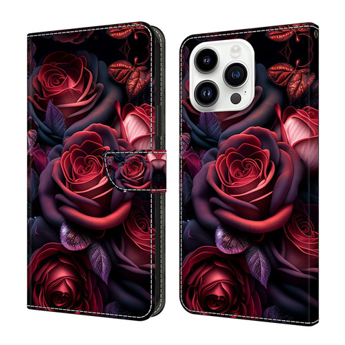 Luxury rose card wallet - rose,