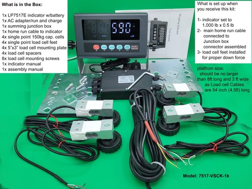 1000lb livestock scale kit - livestock, for