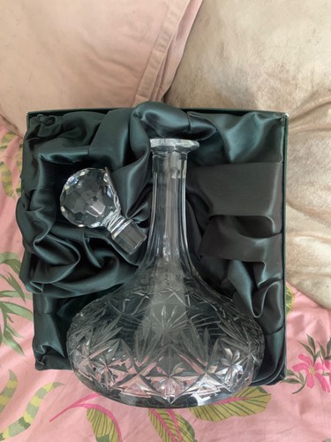 Thomas webb crystal - crystal, decanter