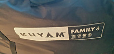 Khyam Family 6 Family Tunnel Tent - 6 Man Tent - Used CANVAS ONLY NO POLES