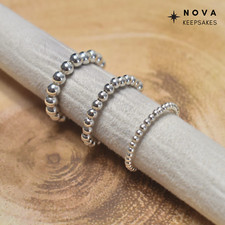 Plain Sterling Silver Stacking