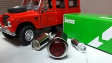 OEM Lucas SPB354 Red LED Illuminated Dash Warning Light Land Rover Series 2a 3 
