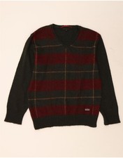 GUESS Mens V-Neck Jumper