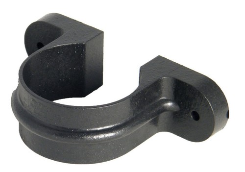 Floplast 68mm black cast - cast, iron