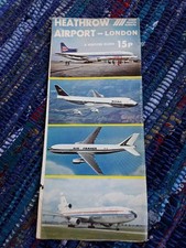 HEATHROW AIRPORT-LONDON. ( British Airports Authority.1972) VISITORS GUIDE.