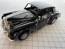 Tri-ang Minic Motorways M1541 Rolls Royce Silver Cloud in Black 