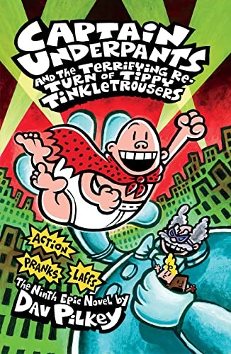 Captain underpants and the - and,