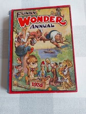 Funny Wonder Annual 1935 First Edition Hardback Book Good Condition