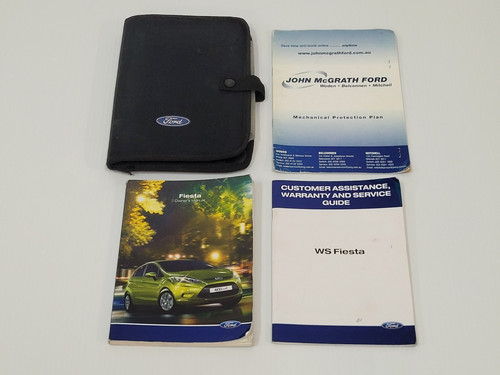 Ford fiesta owner manual - owner,
