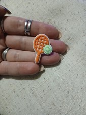 Jibbitz Croc/clog Charm - Tennis Racket And Ball