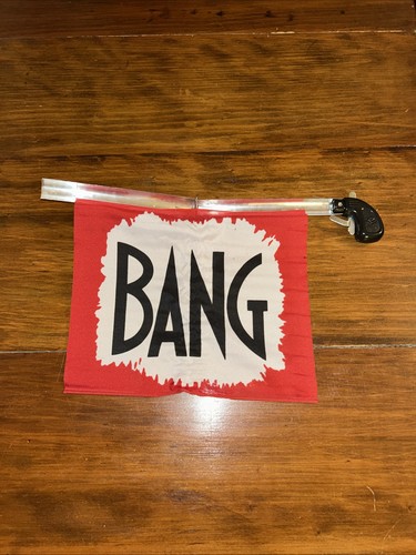 Bang flag gun - bang,