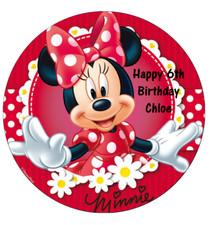 Minnie Mouse Red Personalised