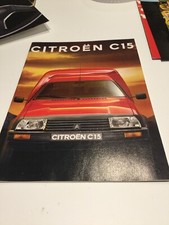 Citroen C15 Sales Brochure