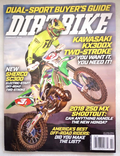 Dirt bike magazine february - magazine,