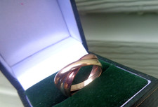 Gold Wedding Ring RUSSIAN