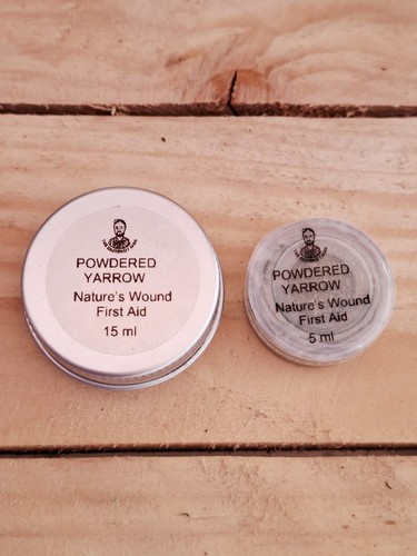 Yarrow powder for cuts and - yarrow,