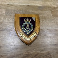Queens Own Hussars Plaque.