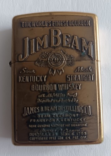Vintage brass zippo lighter - vintage,