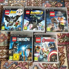 Play Station 3 LEGO Bundle X5 Jurassic World, Dimensions, Avengers & Batman